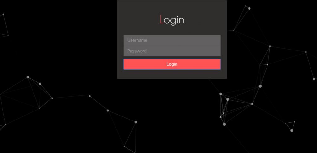 Animated login