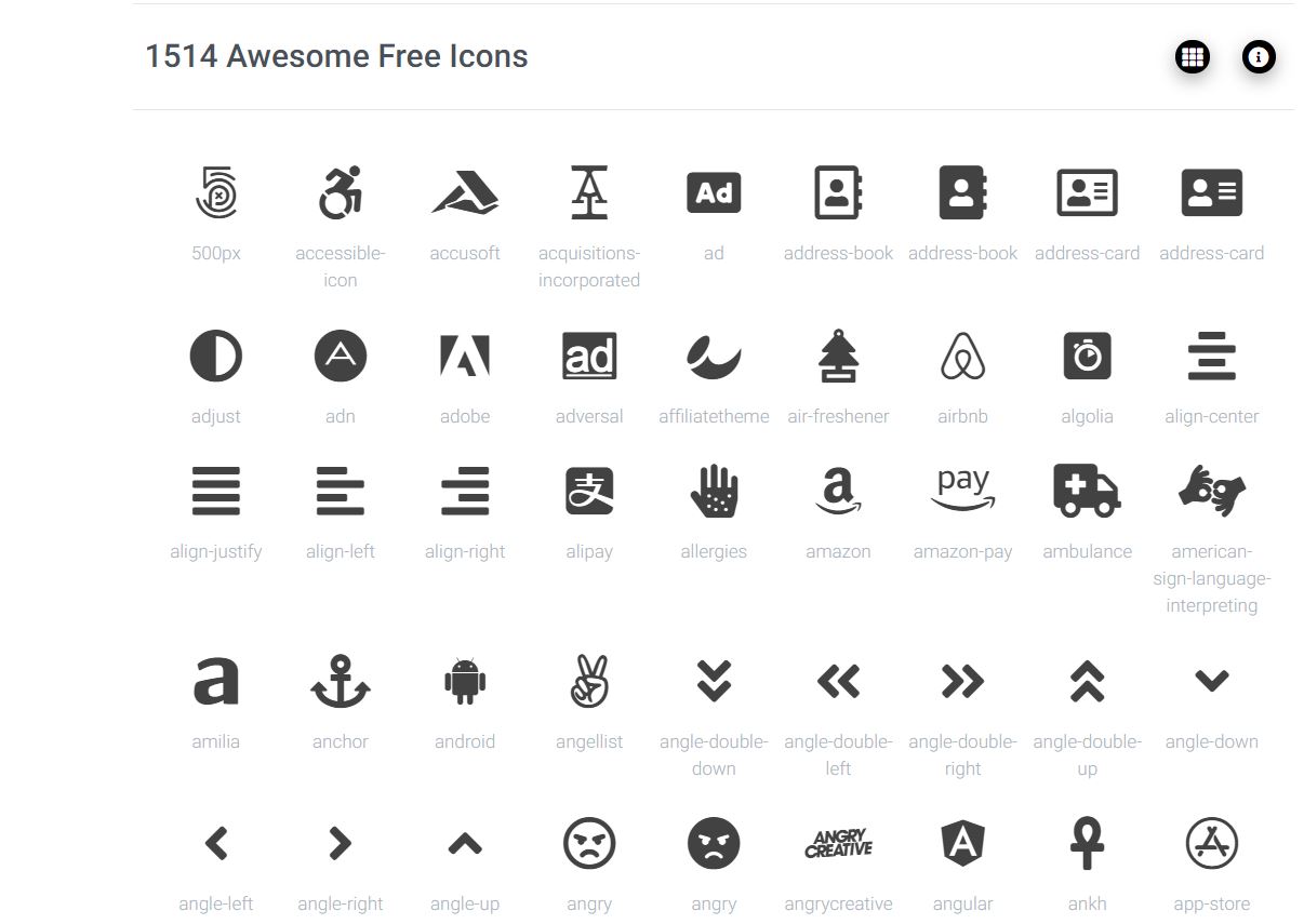 1000+ Bootstrap Icons Set For Better Web Design - OnAirCode