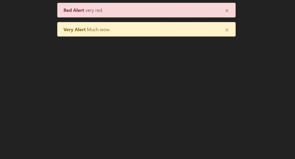 Bootstrap 4 alerts
