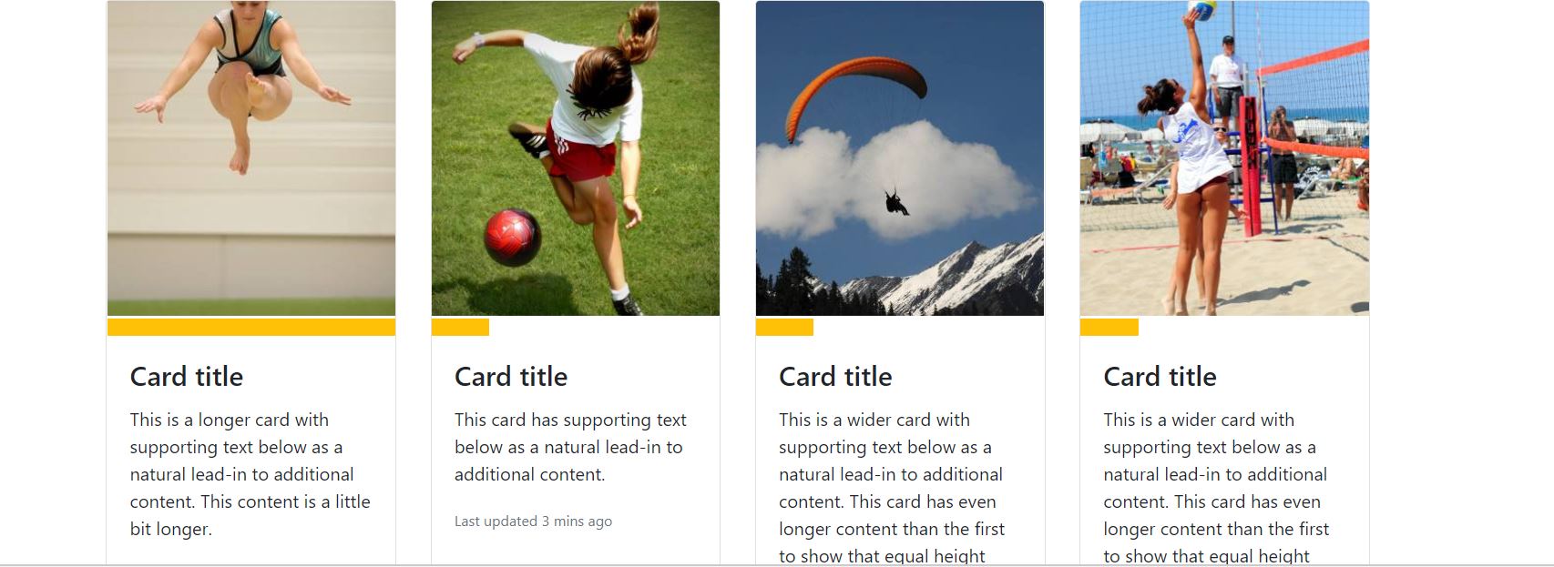 25+ Bootstrap Cards Design Examples - OnAirCode