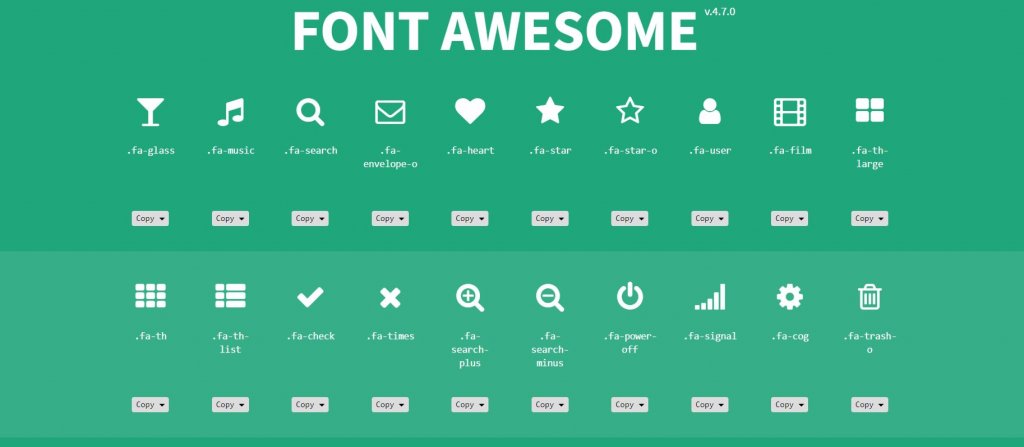 on off icon font