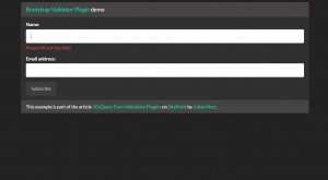 15+ Bootstrap Form Validation Examples Code Snippet - OnAirCode