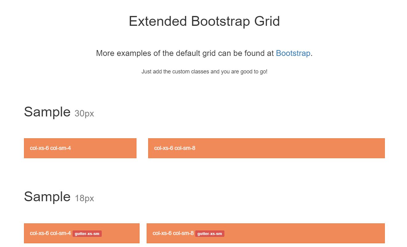 18+ Bootstrap Grid System Examples - OnAirCode