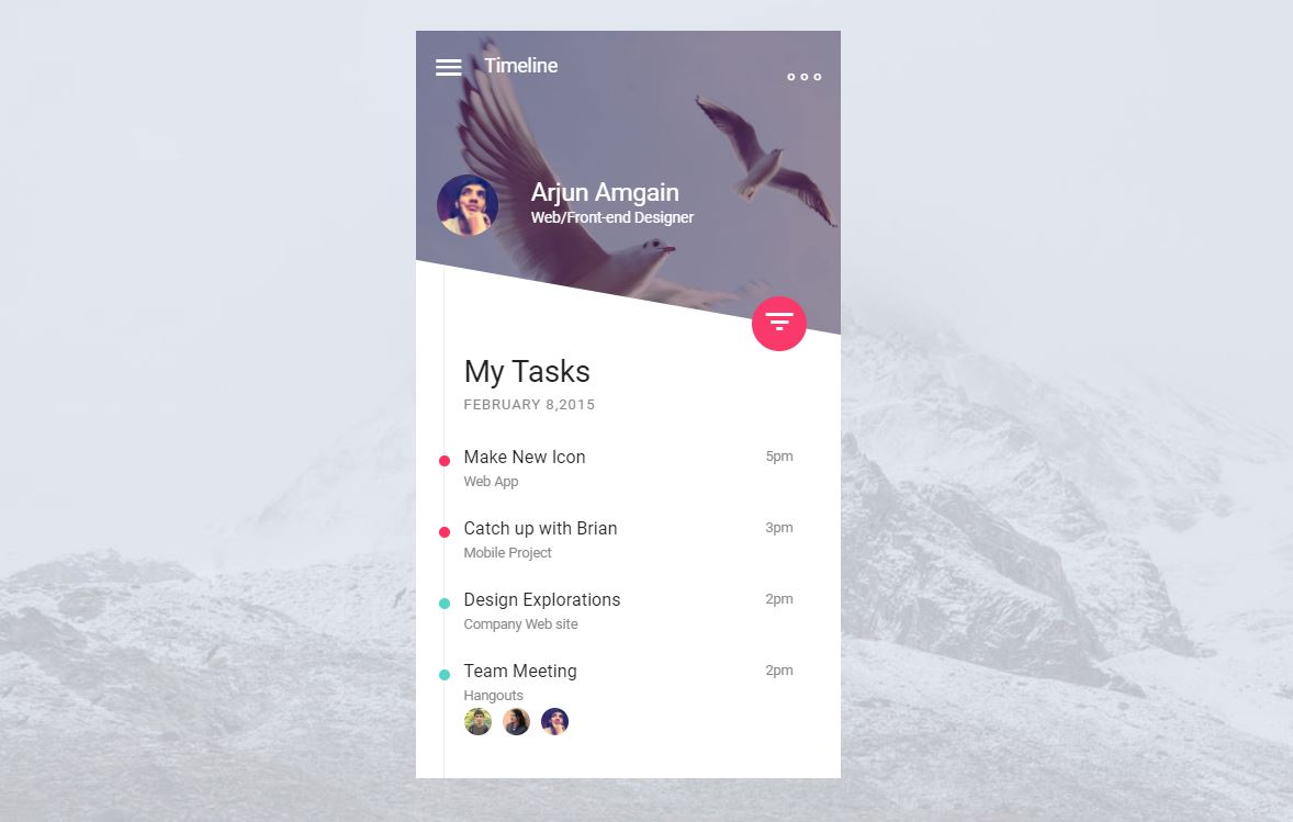 15+ Bootstrap User Profile Page Design Examples
