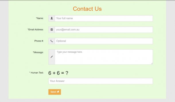 19+ Bootstrap Contact Form Examples Code Snippet - OnAirCode