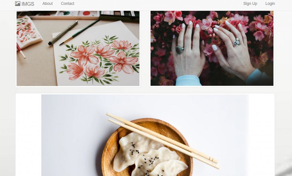 bootstrap images gallery example