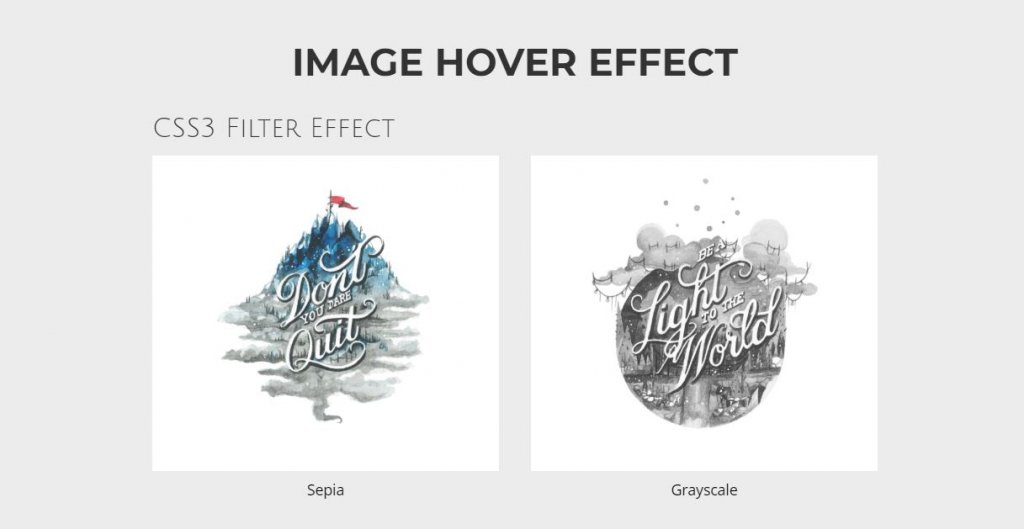 hover effects example