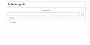 12+ Bootstrap Autocomplete Code Examples - OnAirCode