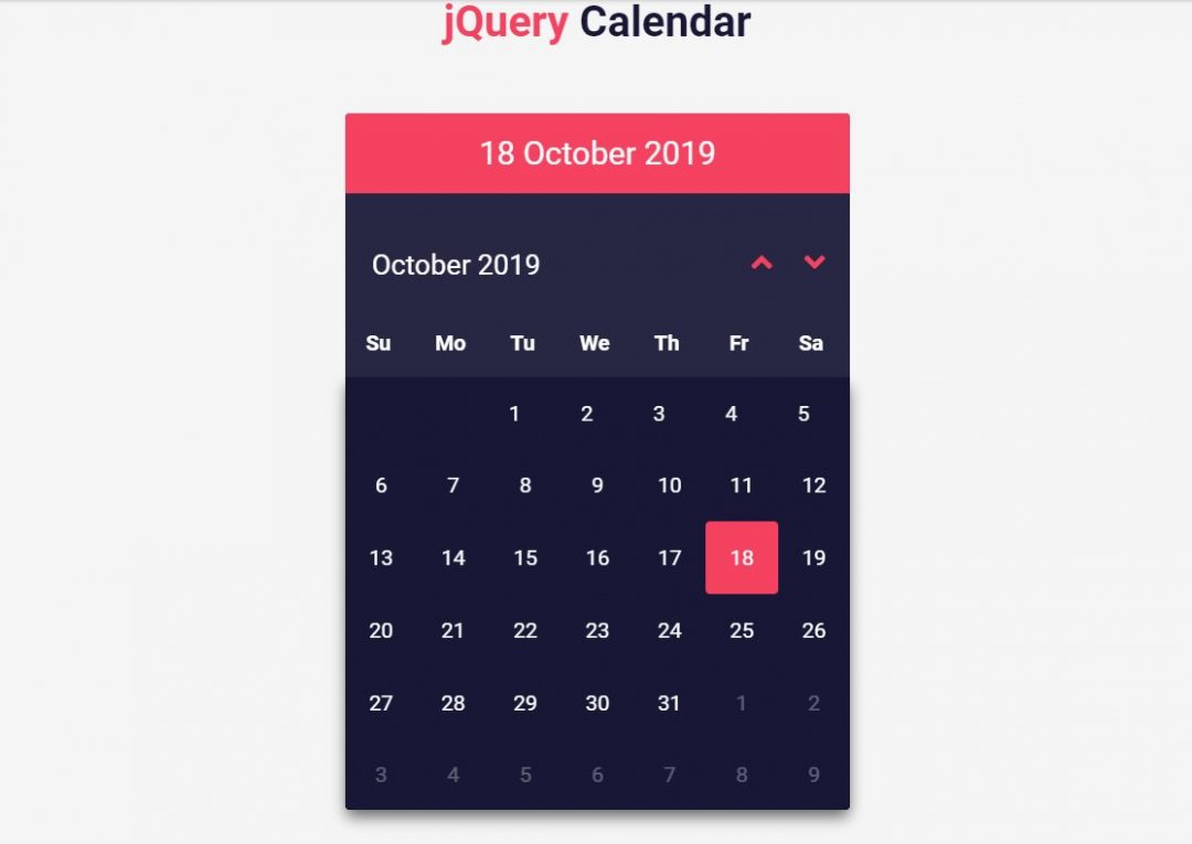 12+ Bootstrap Calendar Inspiration Examples Code Snippet - OnAirCode