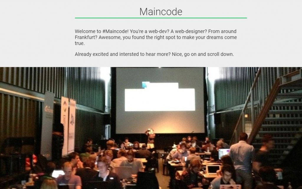 maincode hackdays