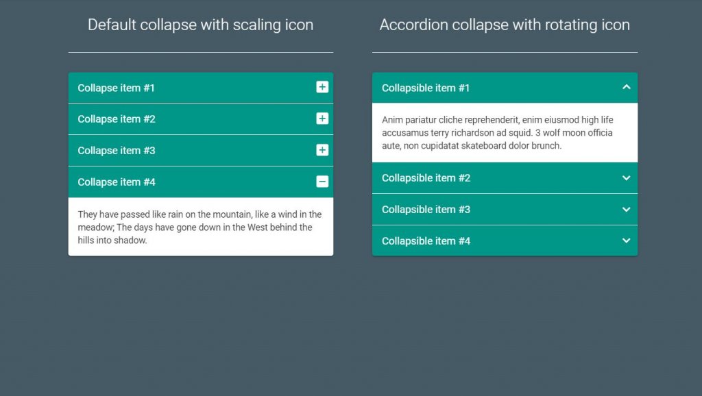 25+ Bootstrap Accordion Collapse Examples - OnAirCode