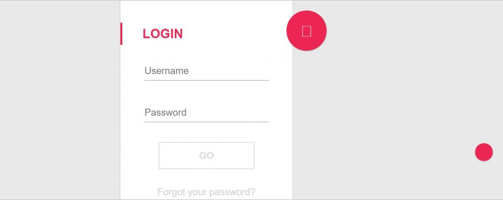 material login forms