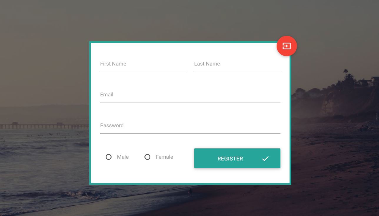 Bootstrap Registration Form Template Examples