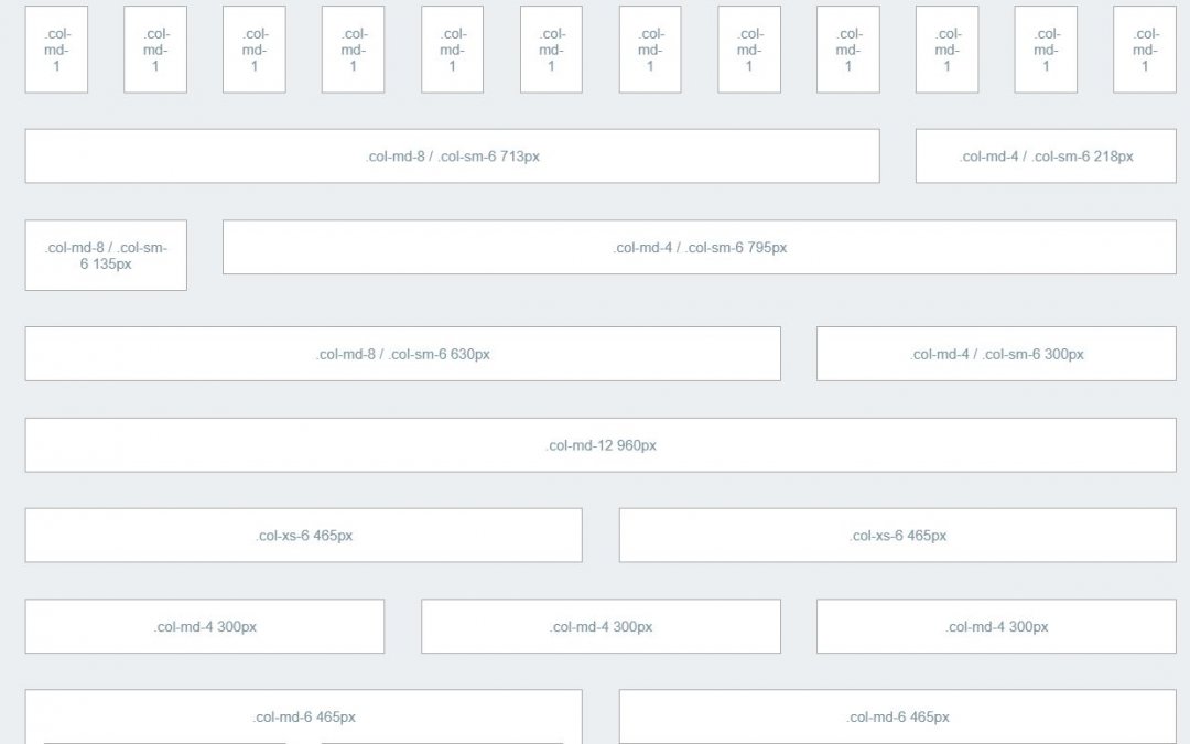 Bootstrap Grid Css Examples