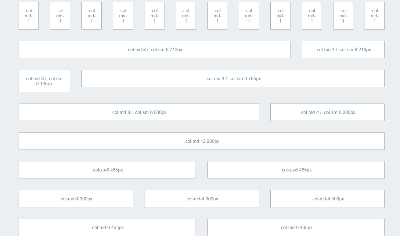 18+ Bootstrap Grid System Examples
