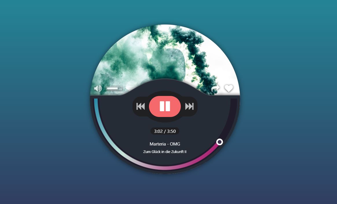 13+ Bootstrap Audio/Music Player Examples - OnAirCode