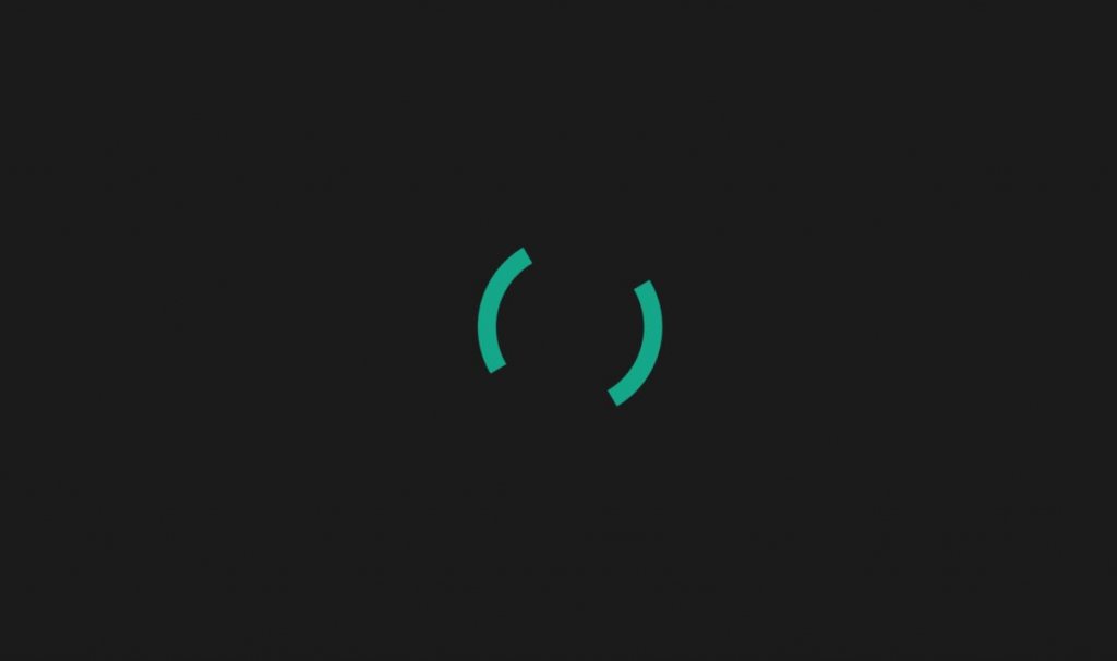 pure css loading spinner