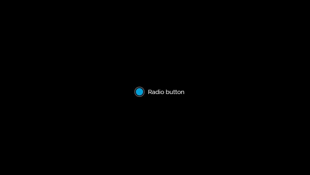 Bootstrap radio button animation