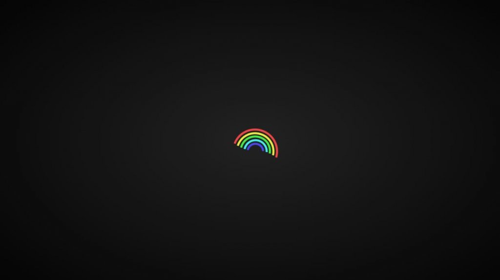 bootstrap 4 rainbow loader/spinner page