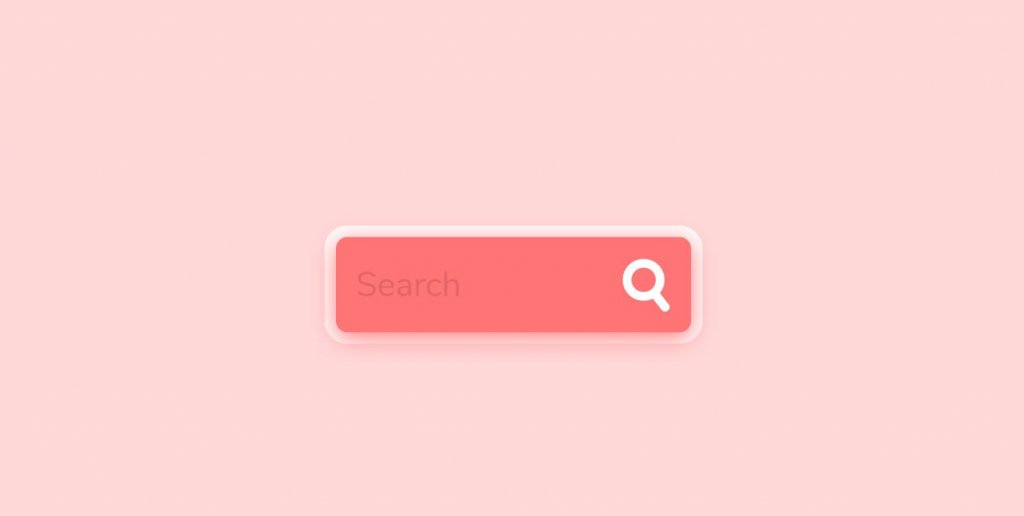 Animated Bootstrap search bar 