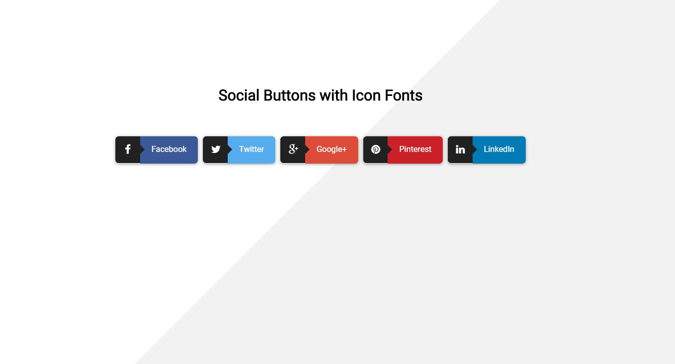 20+ Bootstrap Social Share Buttons Examples - OnAirCode