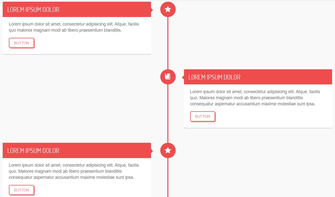 12+ Vertical Timeline Bootstrap Examples - OnAirCode