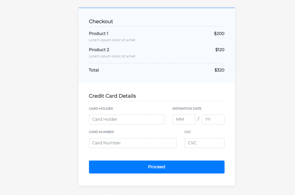 Beautiful Ecommerce payment