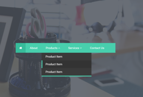 22+ JavaScript DropDown Navigation Menu Examples - OnAirCode