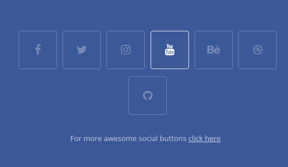 adding social media icons in bootstrap studio