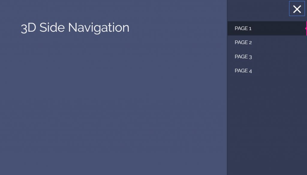 23+ JavaScript Sliding Slide Menu Examples - OnAirCode