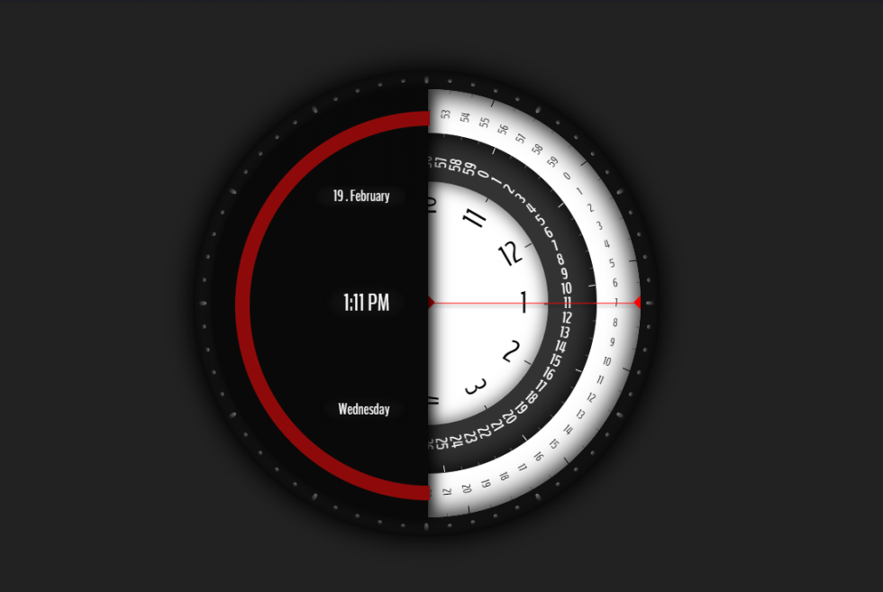 30+ JavaScript Clock Design Code Examples OnAirCode