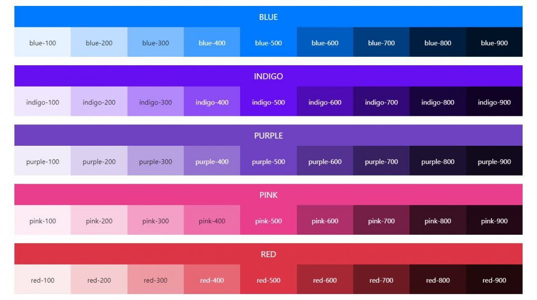 18+ Bootstrap Color Palette Examples - OnAirCode