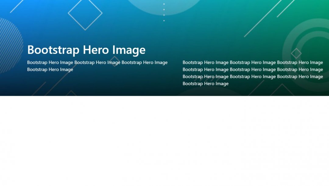 18+ Bootstrap Hero Image Examples - OnAirCode