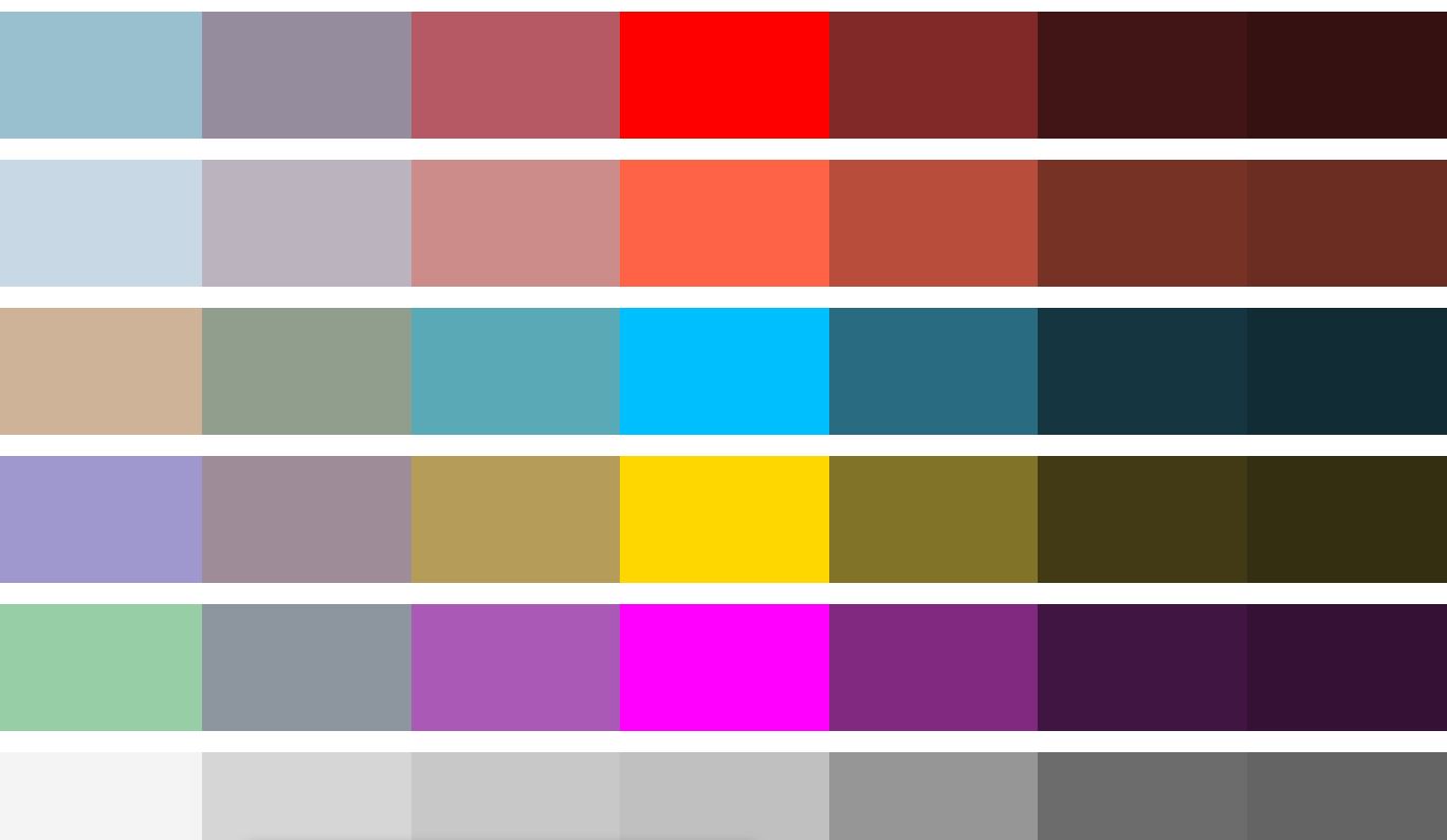 18+ Bootstrap Color Palette Examples - OnAirCode