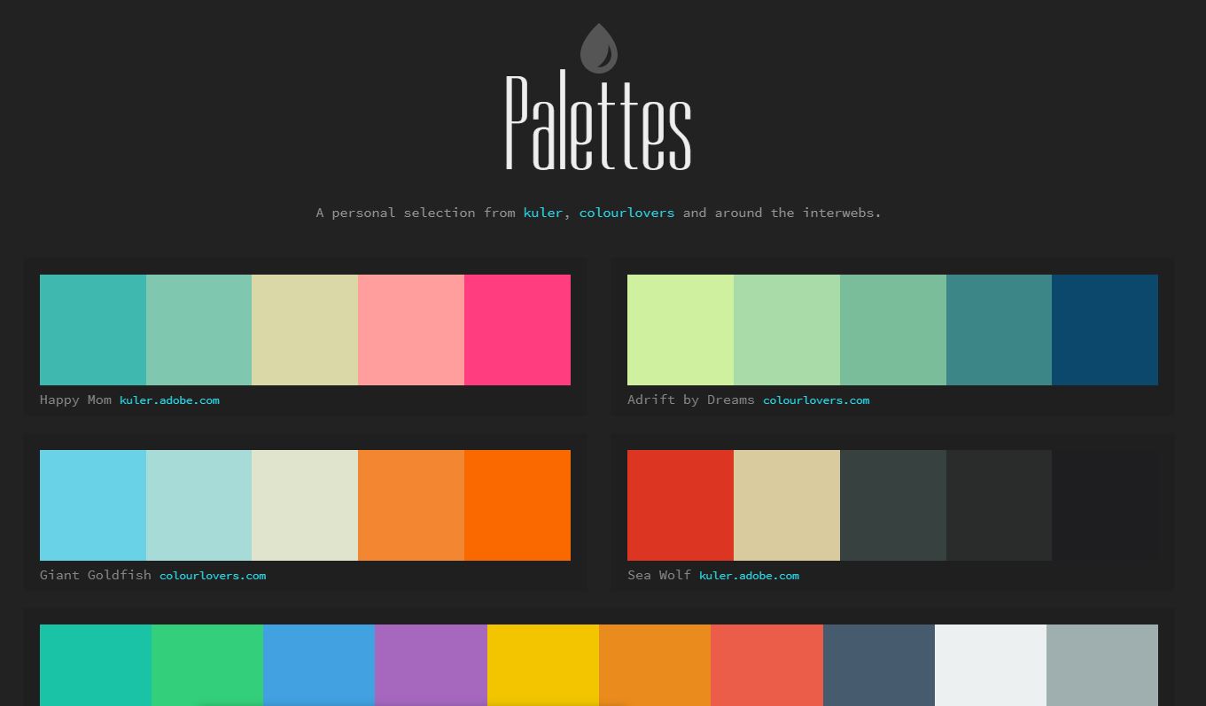 18+ Bootstrap Color Palette Examples - OnAirCode