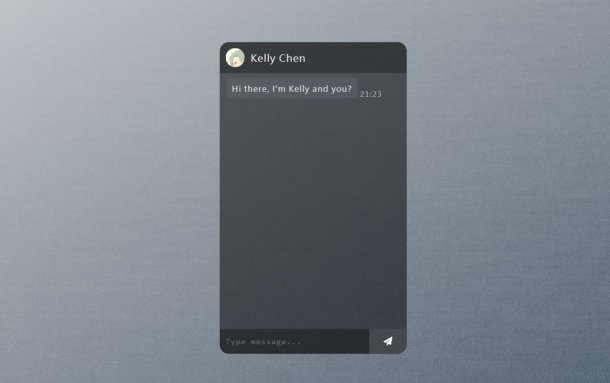 20+ JavaScript Chat Box Design Example - OnAirCode
