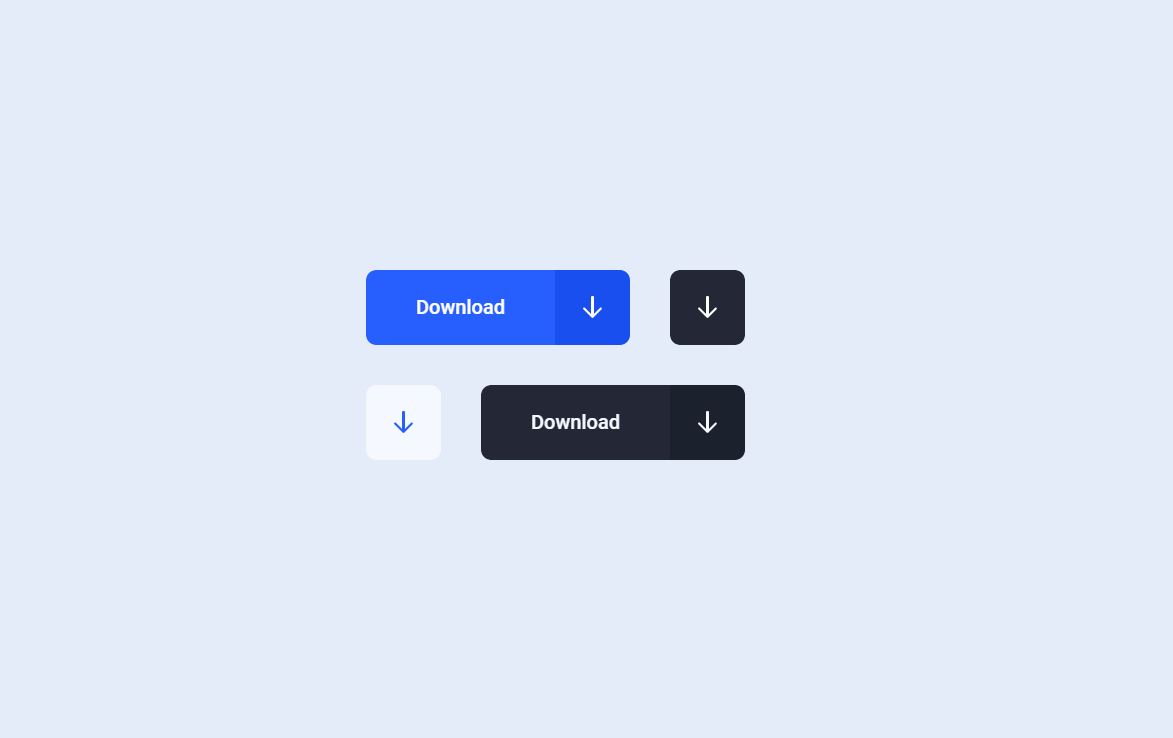 13+ Bootstrap Download Button Examples - OnAirCode