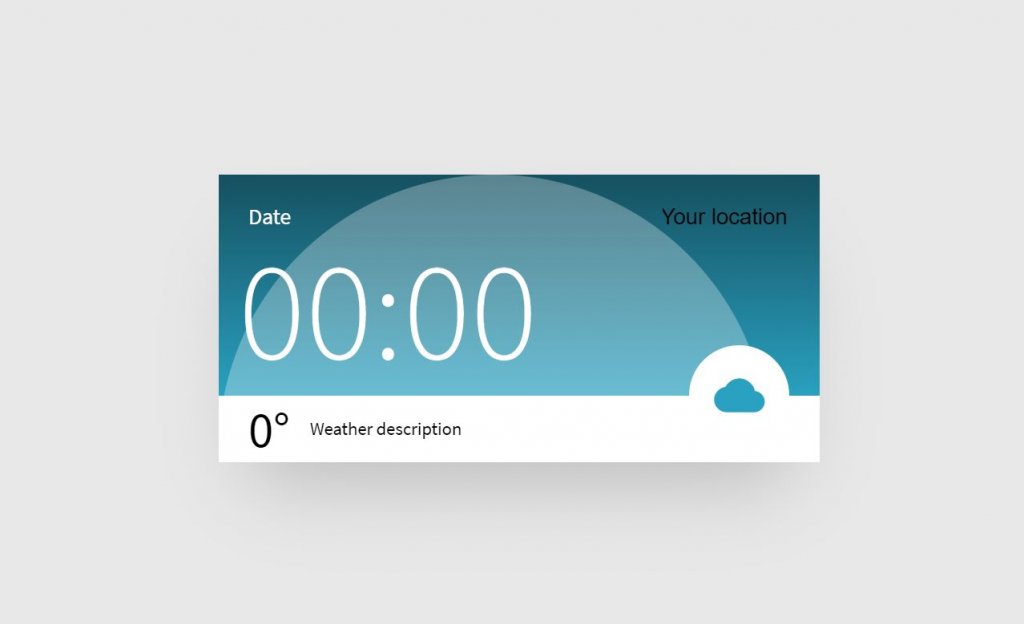 JavaScript Weather Widget Double Invocation Mystery Solved - 12+ JavaScript Weather Widget Design Examples - OnAirCode