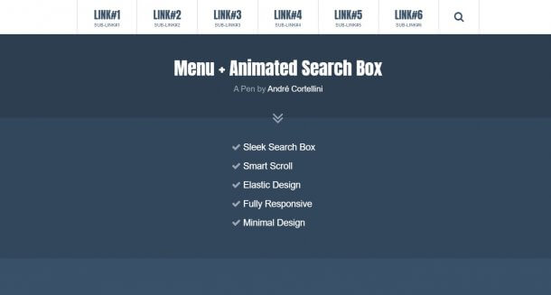 10+ JavaScript Horizontal Menu Examples - OnAirCode