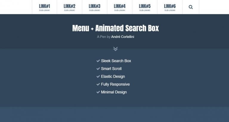 10+ JavaScript Horizontal Menu Examples - OnAirCode