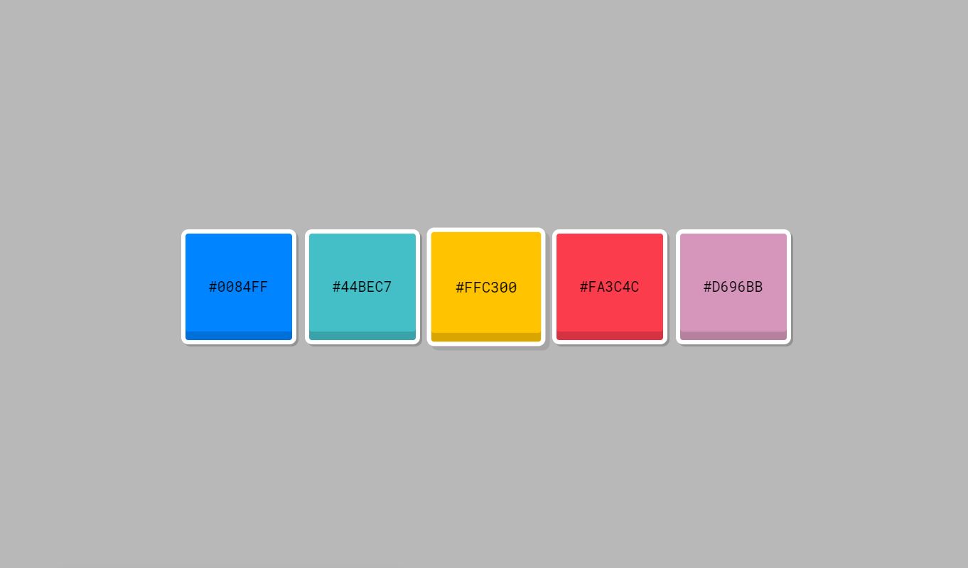 16+ JavaScript Color Palette Design Examples - OnAirCode