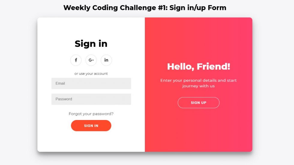 28+ JavaScript Login Form Design Examples - OnAirCode