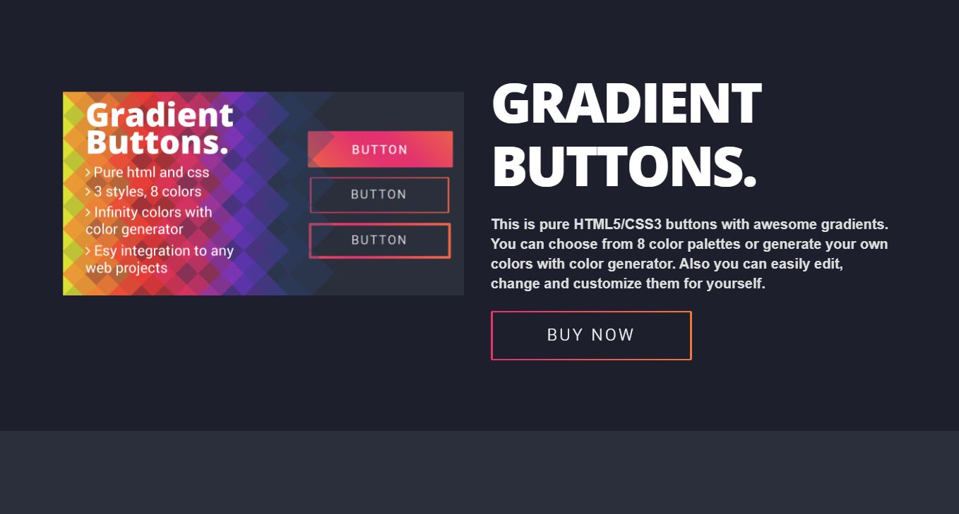 100+ Bootstrap Gradient Button Examples - OnAirCode