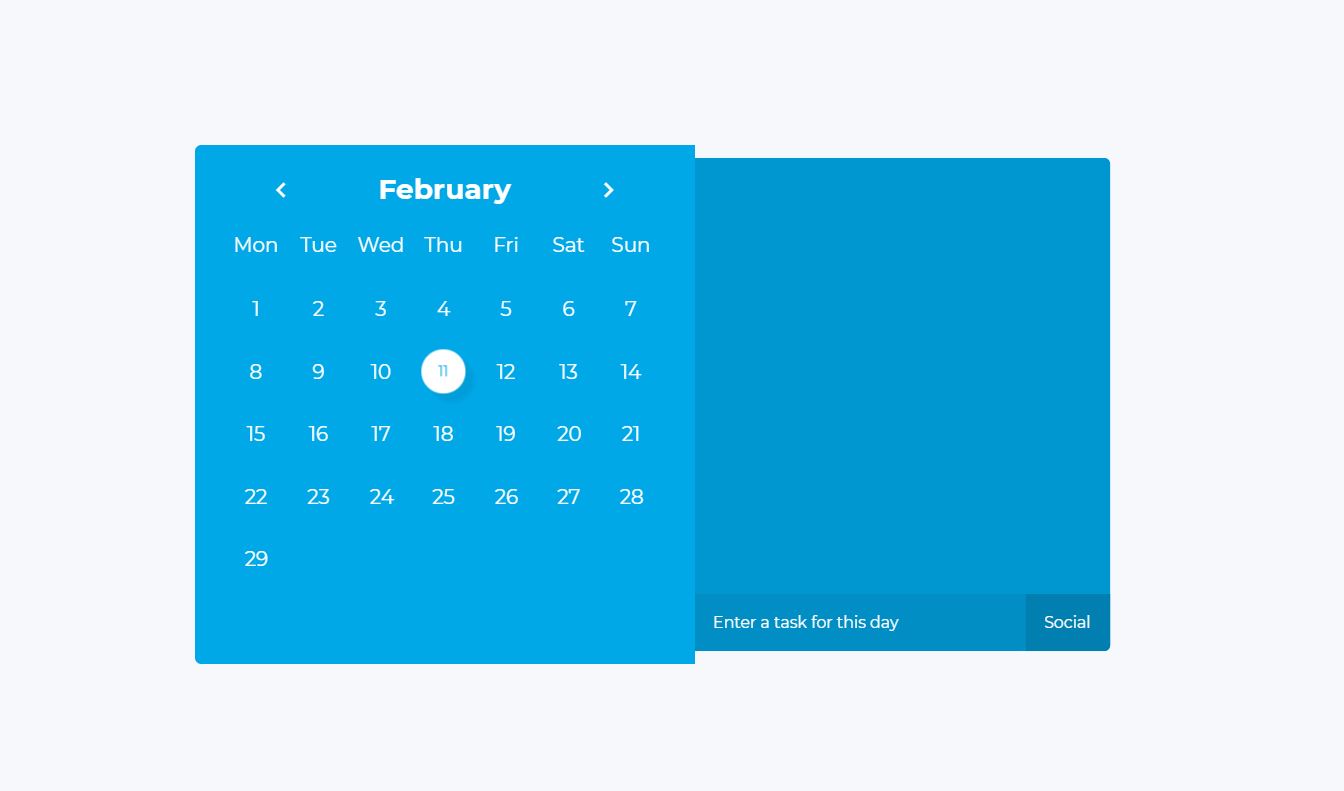 30+ JavaScript Calendar Design Code Examples - OnAirCode