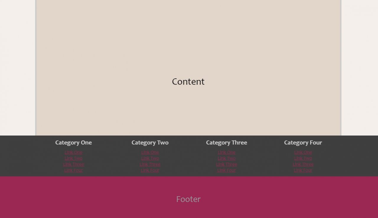 15+ JavaScript Footer Design Code Examples - OnAirCode