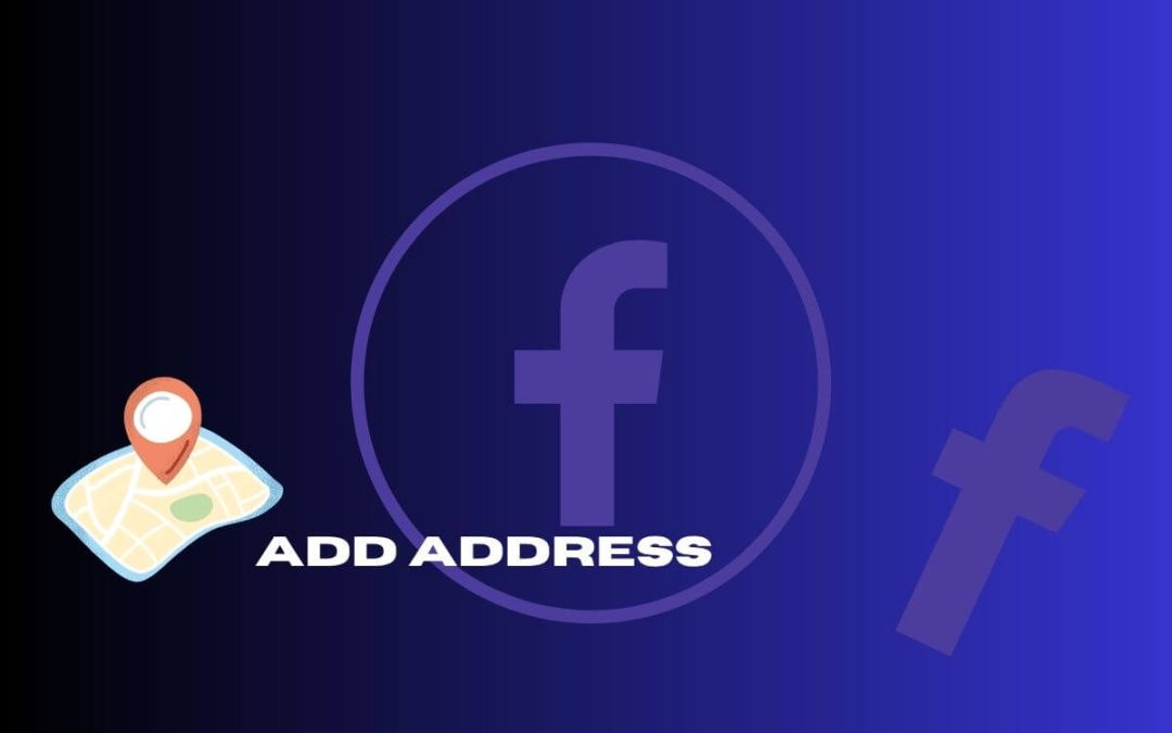 Add address Facebook page