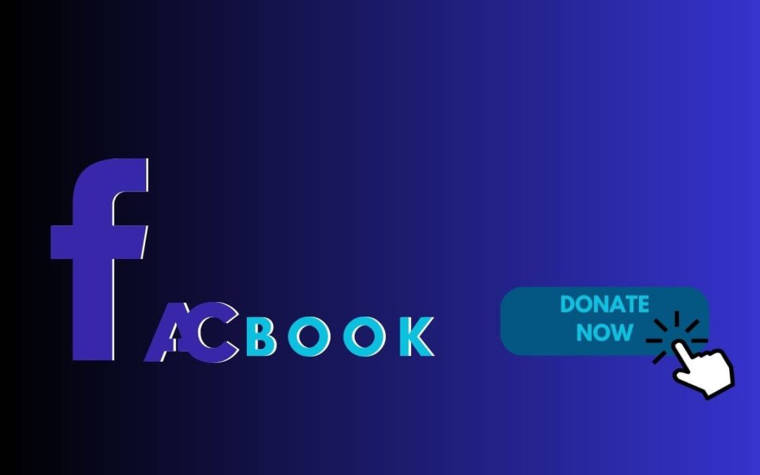 Add donate button Facebook page