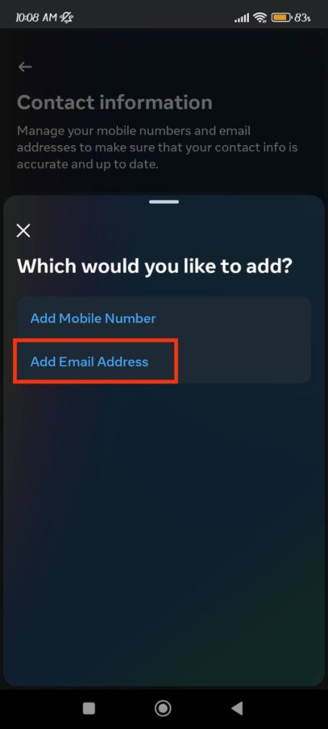 how-to-add-email-to-facebook-account-onaircode