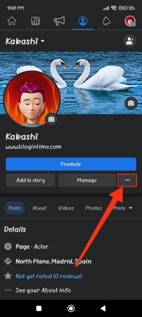 does facebook tell people when you view their page
