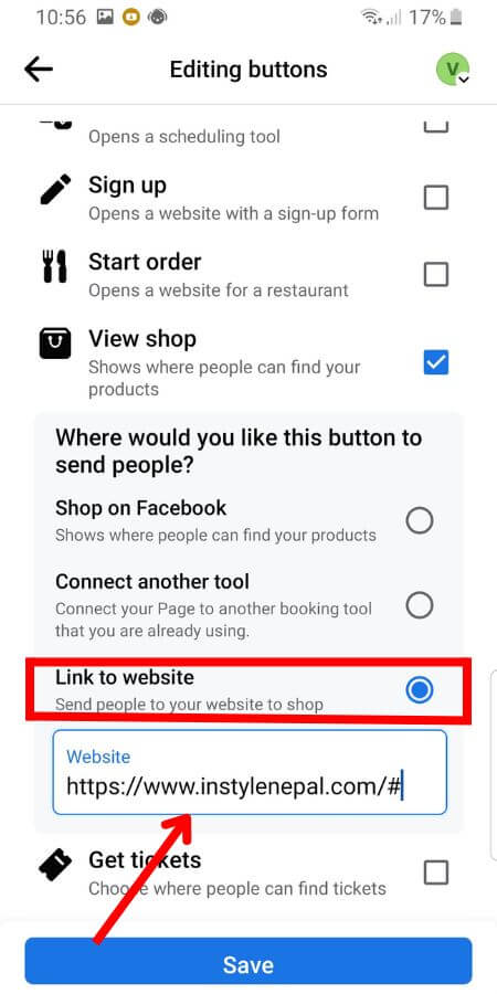 How To Add Shop Button on Facebook Page Via Mobile App